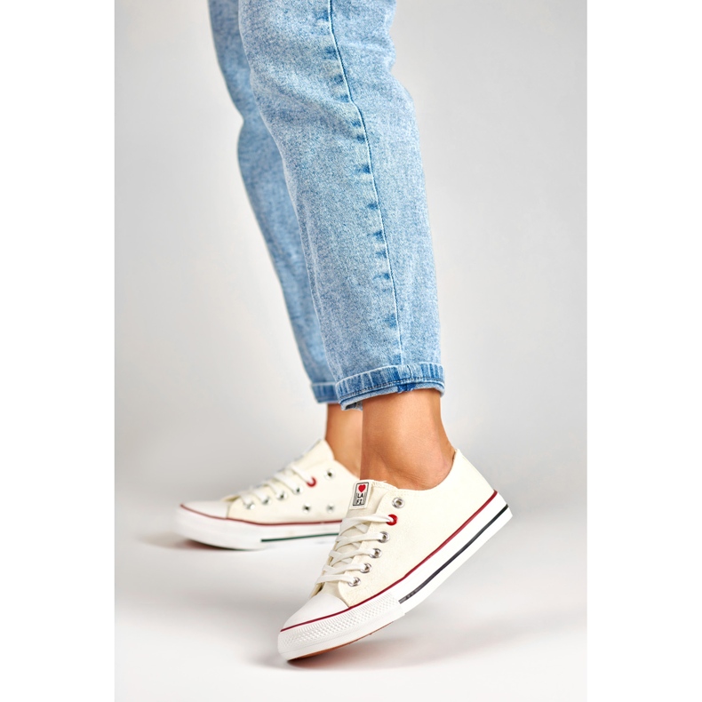 Białe trampki La.Fi 2