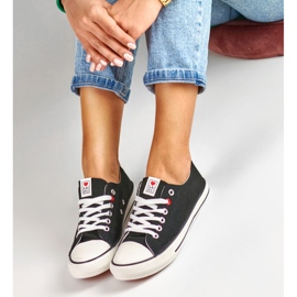 Czarne trampki La.Fi 2