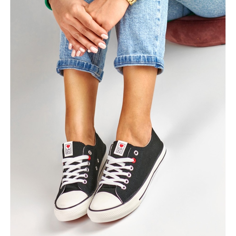Czarne trampki La.Fi 2
