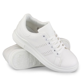 Białe sneakersy damskie Gerini 6