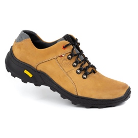 Olivier Męskie buty trekkingowe 296GT żółte 2
