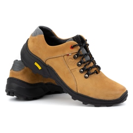 Olivier Męskie buty trekkingowe 296GT żółte 5