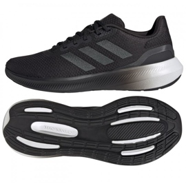 Buty do biegania adidas Runfalcon 3.0 M HP7554 czarne 1
