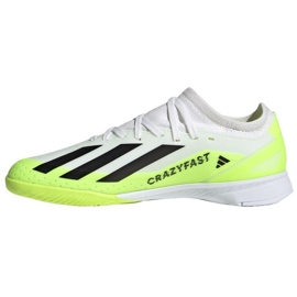 Buty piłkarskie adidas X Crazyfast.3 In Jr IE1563 białe białe 1