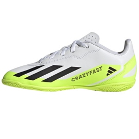 Buty piłkarskie adidas X Crazyfast.4 In Jr IE4065 białe białe 1