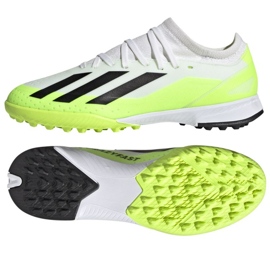 Buty piłkarskie adidas X Crazyfast.3 Tf Jr IE1568 białe białe 1