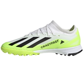 Buty piłkarskie adidas X Crazyfast.3 Tf Jr IE1568 białe białe 2