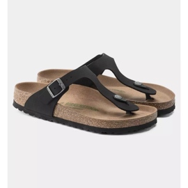 Klapki Birkenstock Gizeh Bs 1020380 czarne 2