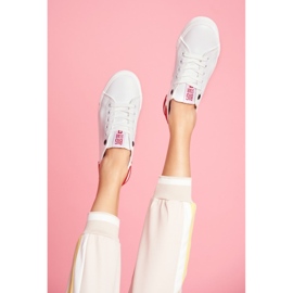 Damskie Trampki Big Star Białe FF274174 2