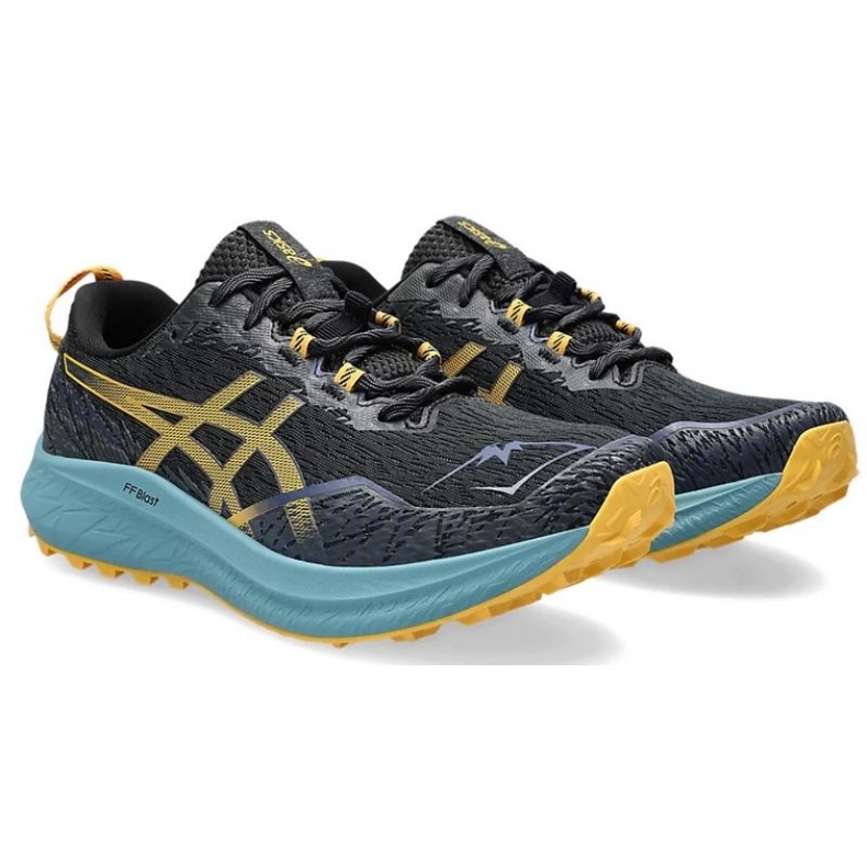 Buty do biegania Asics Fuji Lite 4 M 1011B698 001 czarne 1