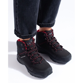 Wysokie damskie buty trekkingowe DK czarne 2