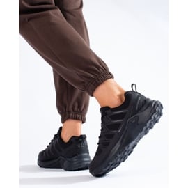 Czarne buty trekkingowe damskie DK Softshell 1
