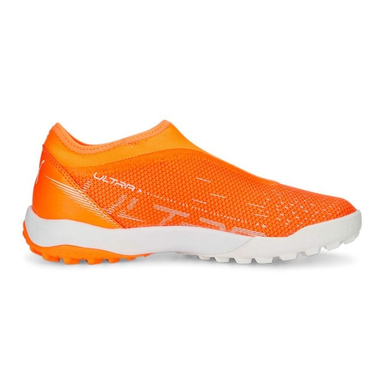 Buty Puma Ultra Match Ll Jr Tt 107231 01 pomarańczowe pomarańcze i czerwienie 1