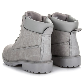 Seastar Szare traperki damskie 2