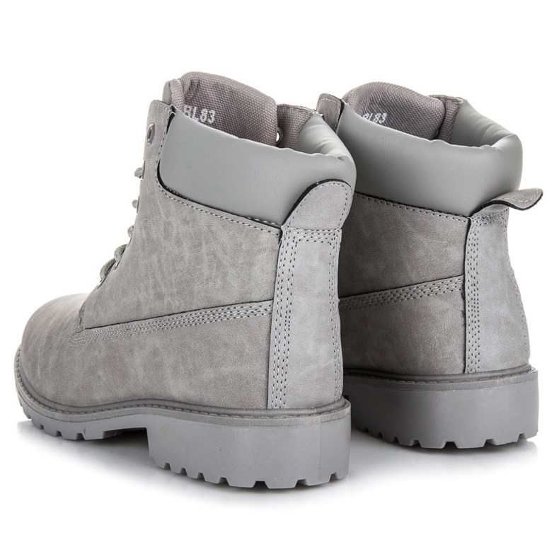 Seastar Szare traperki damskie 2