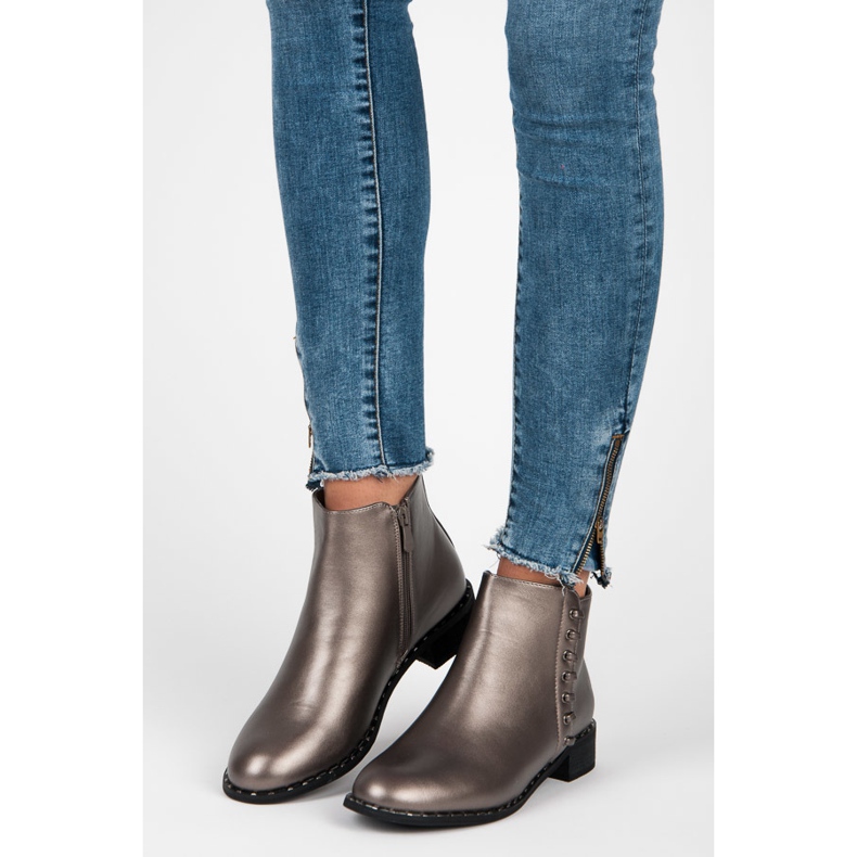 Seastar Botki sztyblety żółte 1