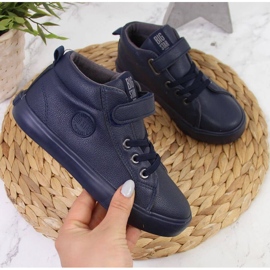 Buty Big Star Jr EE374003 INT1253D niebieskie 1