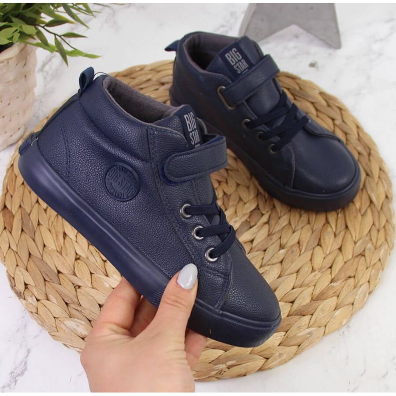 Buty Big Star Jr EE374003 INT1253D niebieskie 1