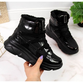 Śniegowce Big Star W II274311 INT1613A czarne 1