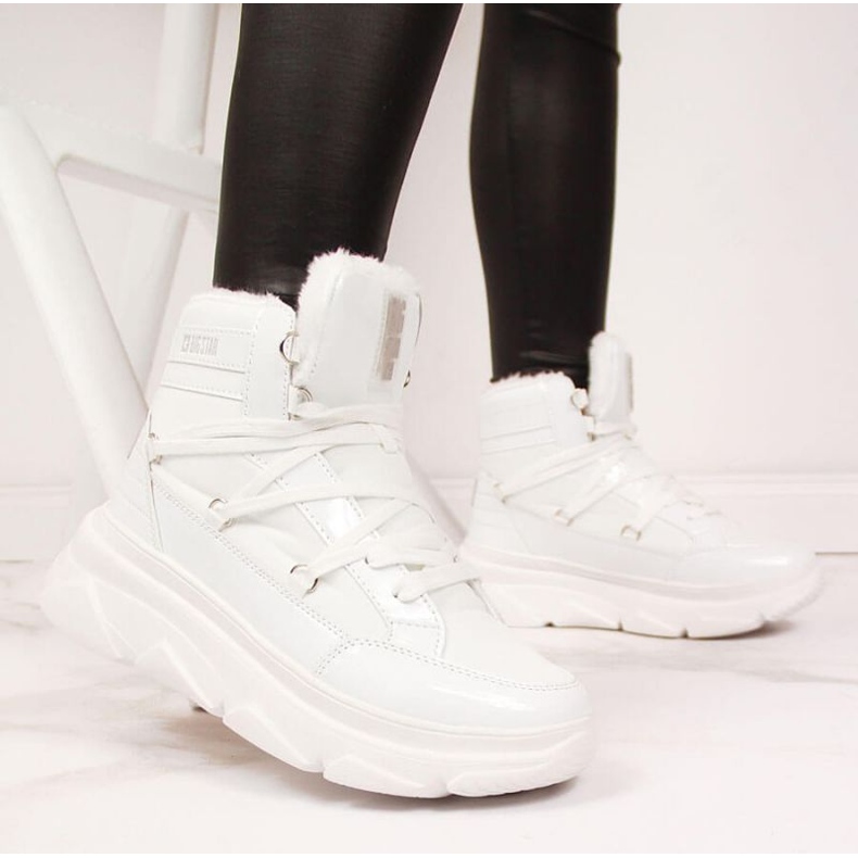 Śniegowce Big Star W II274463 INT1613B białe 2