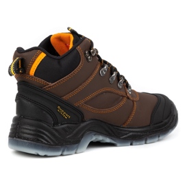 Buty robocze URGENT z podnoskiem 120/S3 Src brązowe 6