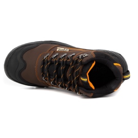 Buty robocze URGENT z podnoskiem 120/S3 Src brązowe 7