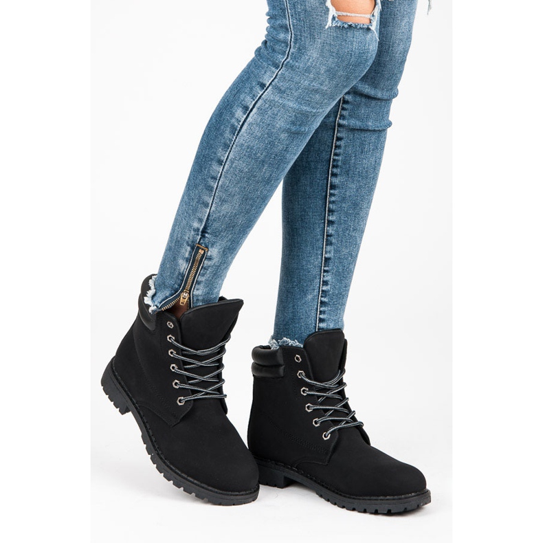 Queentina Czarne Trapery 2