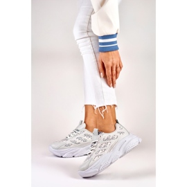 Szare sneakersy damskie Emis 2