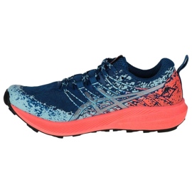 Buty do biegania Asics Fuji Lite 2 W 1012B066-400 niebieskie 1