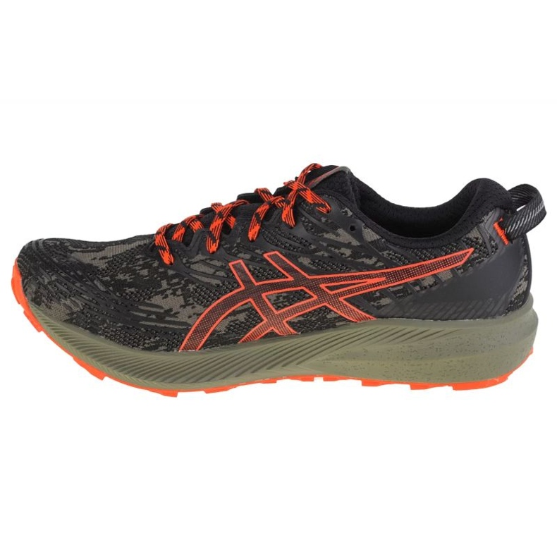 Buty do biegania Asics Fuji Lite 3 M 1011B467-300 zielone 1