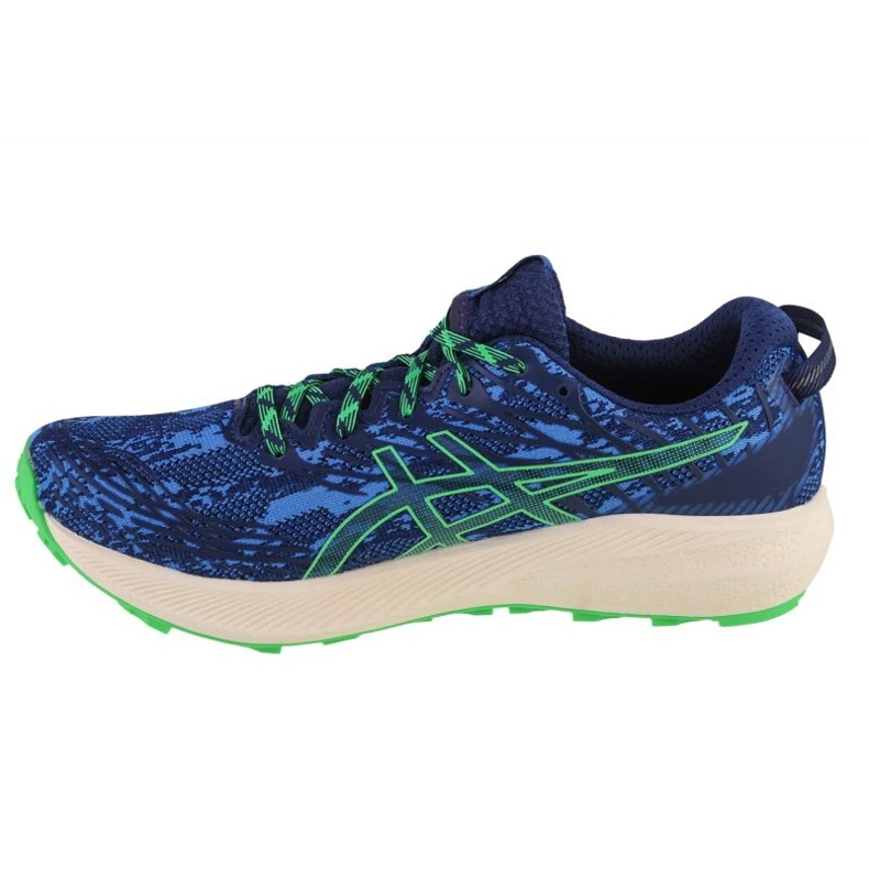 Buty do biegania Asics Fuji Lite 3 M 1011B467-400 niebieskie 1