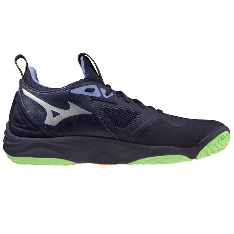 Buty do siatkówki Mizuno Wave Momentum 3 M V1GA231211 granatowe niebieskie 1