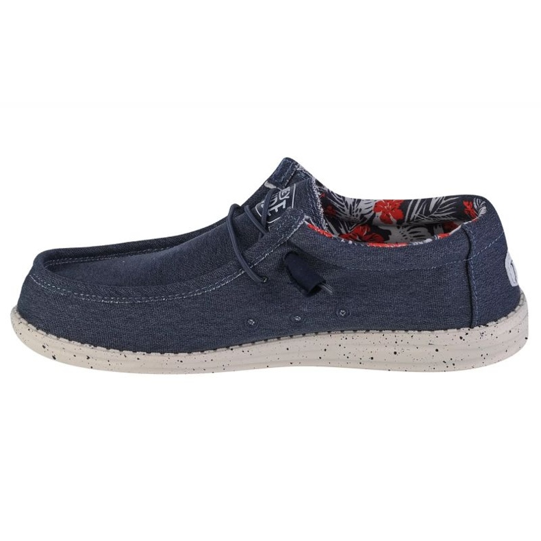 Buty Hey Dude Wally Stretch Canvas M 40022-425 niebieskie 1