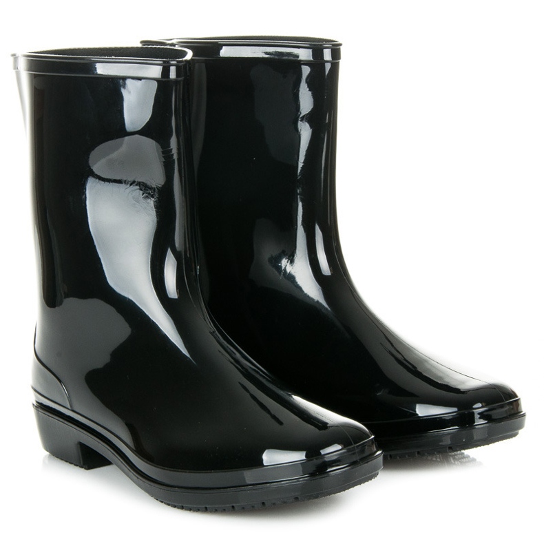 PA1 Lakierowane Kalosze czarne 1