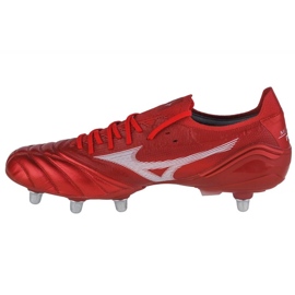 Buty Mizuno Morelia Neo Iii Beta Elite Si M P1GC229260 czerwone pomarańcze i czerwienie 1