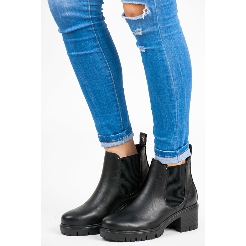 Vices New Collection Czarne sztyblety 1