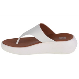 Japonki FitFlop F-Mode W FW4-477 białe 1