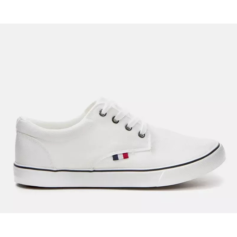 Białe tenisówki męskie Owens 1