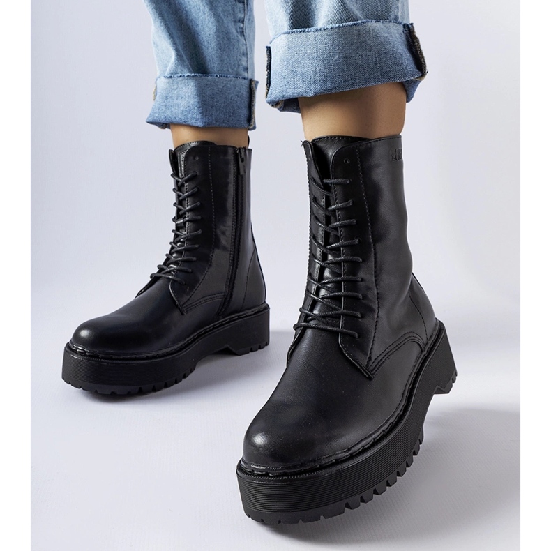 Czarne botki Big Star II274509 1