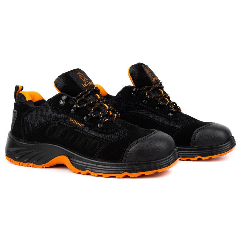 Męskie buty robocze URGENT 210/S1 SRA czarne 2