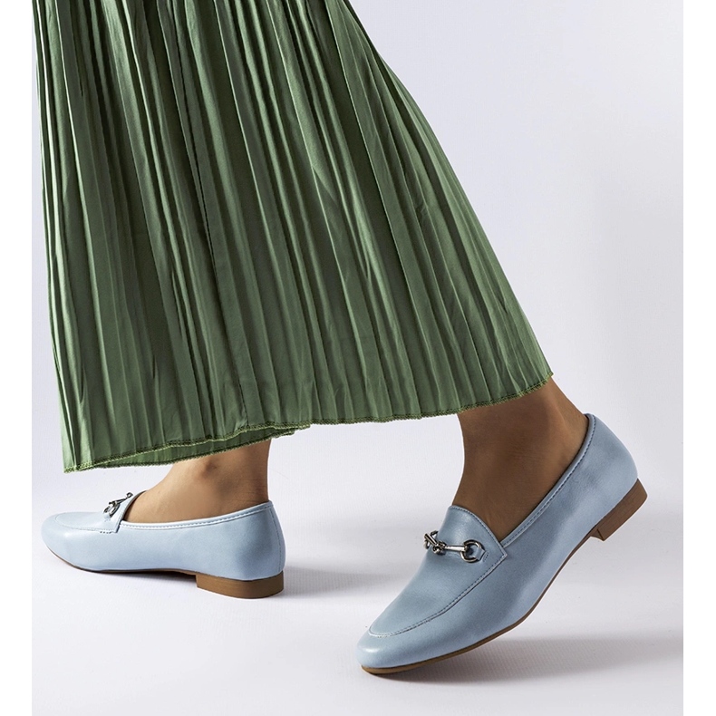 Niebieskie mokasyny Vinceza 1