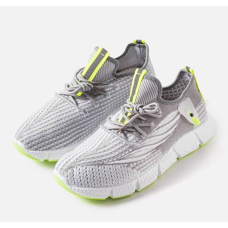 Szare męskie buty slip on Valdieri 1