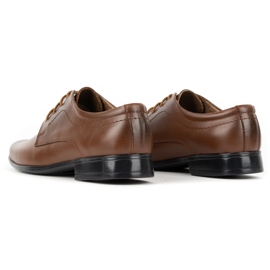 Olivier Buty dziecięce wizytowe komunijne J1 brązowe 2