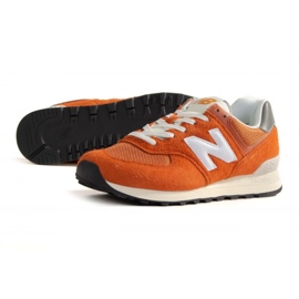 Buty New Balance M U574HT2 pomarańczowe 1