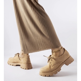 Brązowe półbuty na masywnej podeszwie Coleman 1