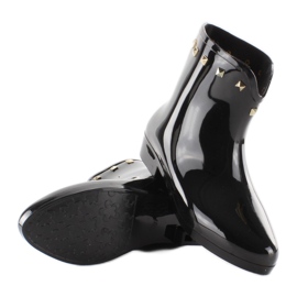 Kalosze sztyblety z ćwiekami 2281 Czarne 2