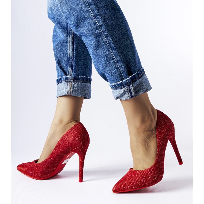Czerwone szpilki Melody 1