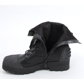 Workery damskie Blaze Black czarne 1