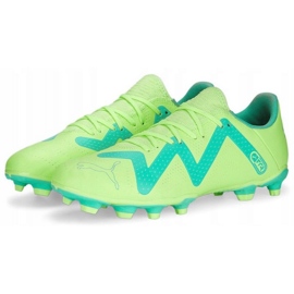Buty piłkarskie korki Puma Future Play FG/AG 107187 03 zielone 2