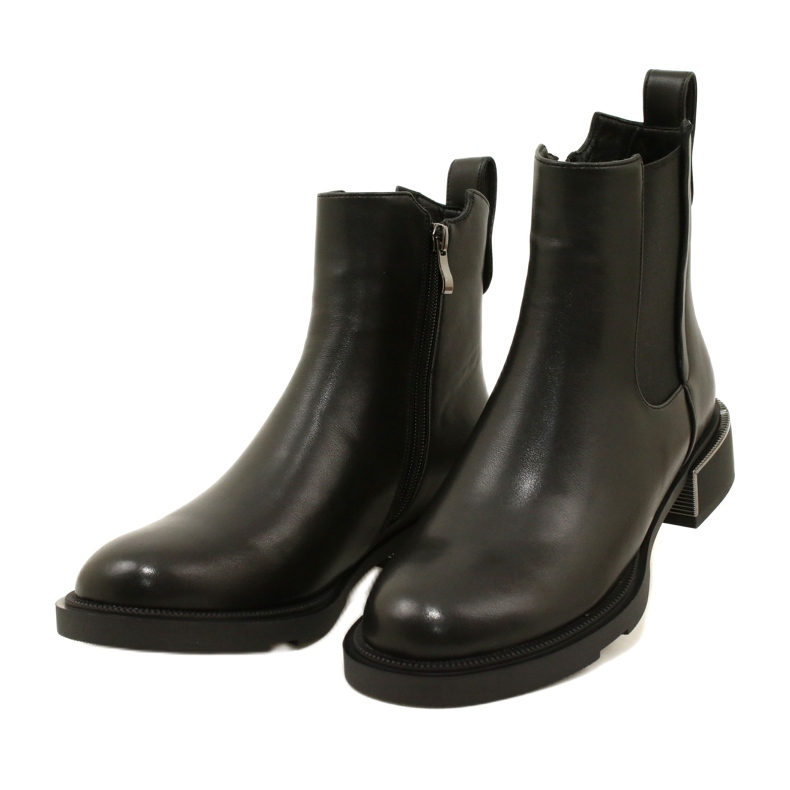 Botki czarne Filippo DBT4062/23 BK 2